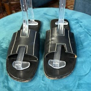 HERMÉS black slides